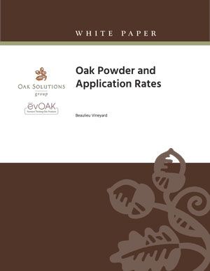 Oak Powder and Application Rates